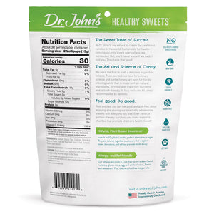 Dr. John's Xylitol-Free Tropical Fruit Sugar-Free Lollipops - Daz & Andy’s Healthy Lollies