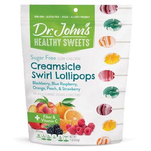 Sugar Free Swirl Lollipops with Vitamin C