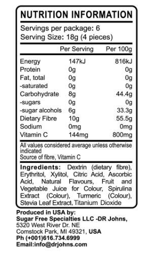 Sugar-Free Creamsicle Lollies with Vitamin C