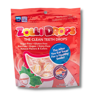 NEW! Zolli® Drops Peppermint (~27) Sugar Free Lollies - Daz & Andy’s Healthy Lollies