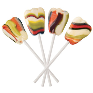 Sugar-Free Berry Swirl Lollipops with Vitamin C