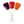 Load image into Gallery viewer, Sugar Free Fruit Mix Lollipops with Vitamin C (14 lollipops). blackberry, strawberry & orange. Daz and Andy's range of premium Dr. John's Healthy Sweets - sugar free Fruit Mix lollipops with Vitamin C and fibre - diabetic friendly, allergen free, tooth friendly, kosher, gluten free, keto lollies sweetened with natural plant based sweetener xylitol and stevia leaf extract, Five Star healthy rating, no sugar sweets