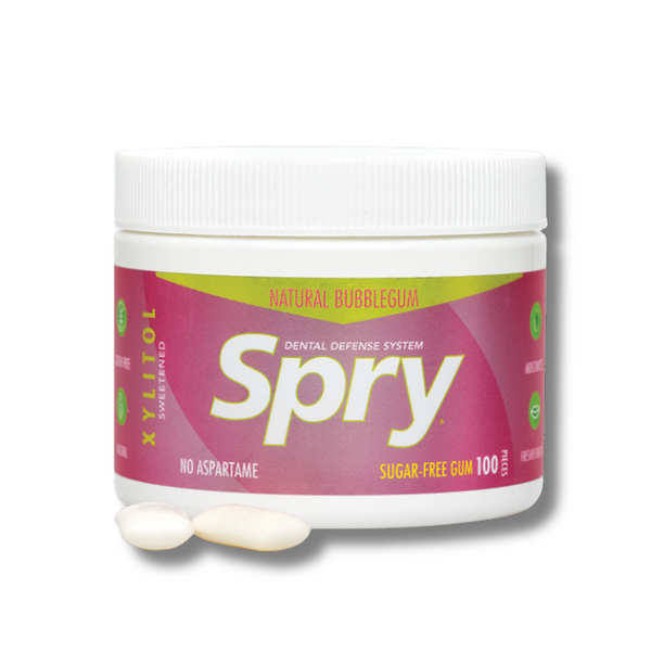 Spry Bubble Gum Flavoured Chewing Gum - Sugar and Aspartame Free