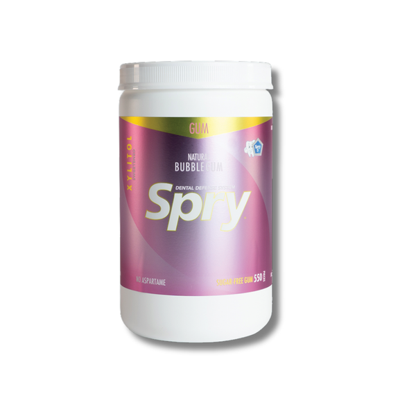 Spry Bubble Gum Flavoured Chewing Gum - Sugar and Aspartame Free