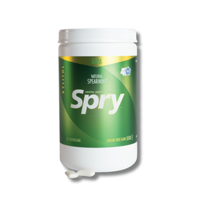 Spry Spearmint Flavoured Chewing Gum - Sugar and Aspartame Free - Daz & Andy’s Healthy Lollies