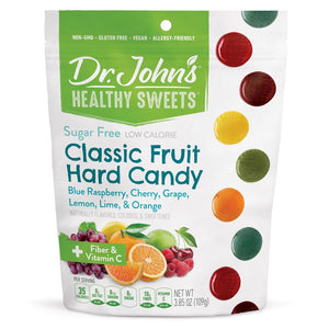 NEW! Sugar Free Classic Fruit Hard Lollies with Vitamin C (24 lollies)