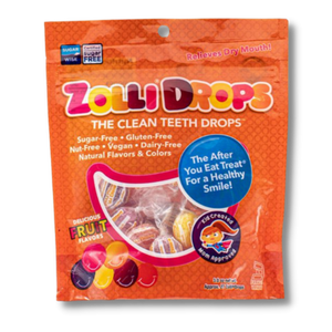 NEW! ZOLLI® DROPS FRUIT FLAVOURED (~27) SUGAR FREE LOLLIES - Daz & Andy’s Healthy Lollies