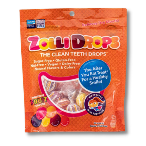 NEW! ZOLLI® DROPS FRUIT FLAVOURED (~27) SUGAR FREE LOLLIES - Daz & Andy’s Healthy Lollies