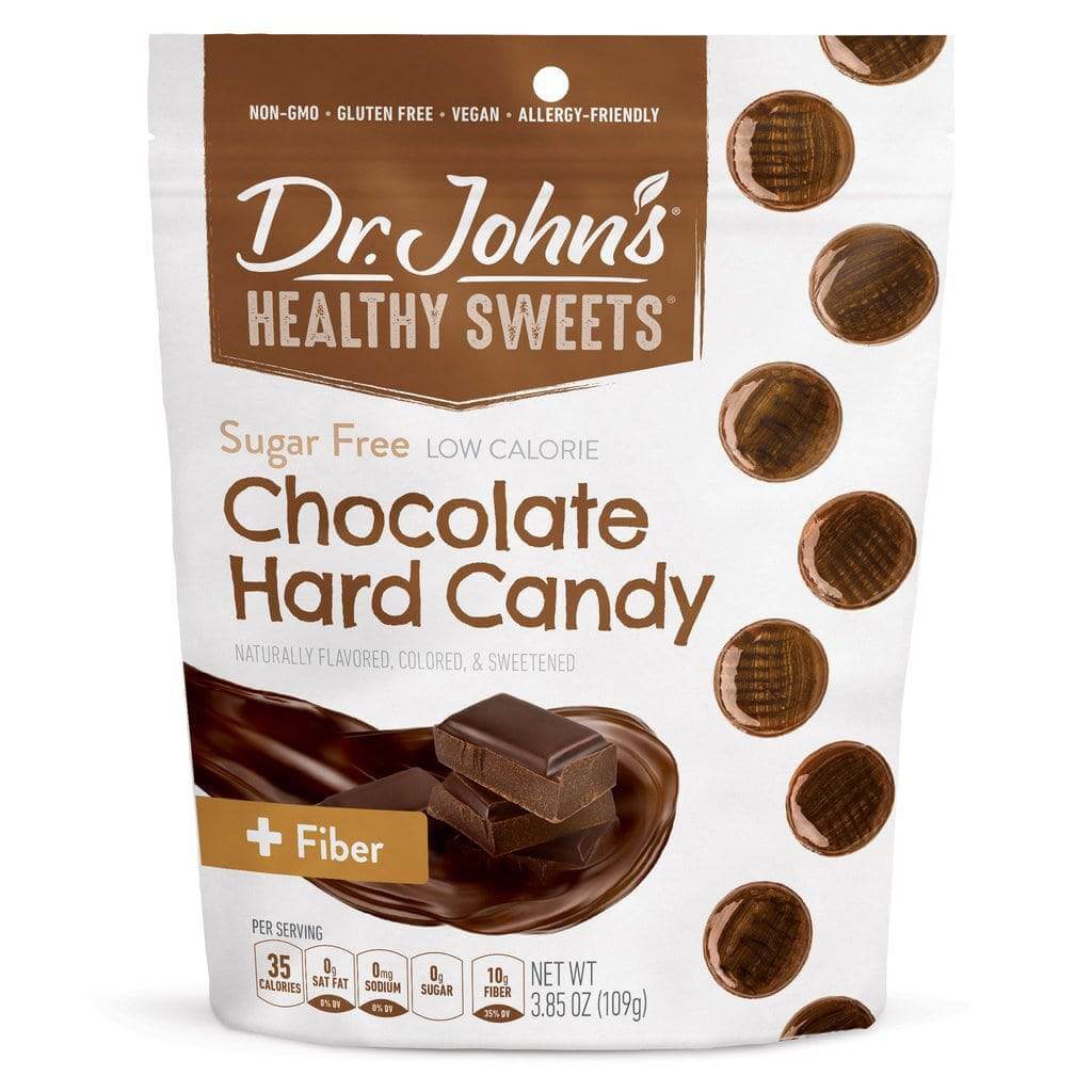 Dr. John's Healthy Sugar-Free Chocolate Flavoured Lollies (24